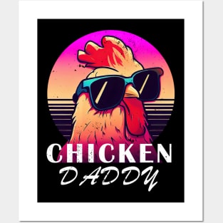 Original Chicken Daddy Shirt - Funny Gift for Poultry Lovers Posters and Art